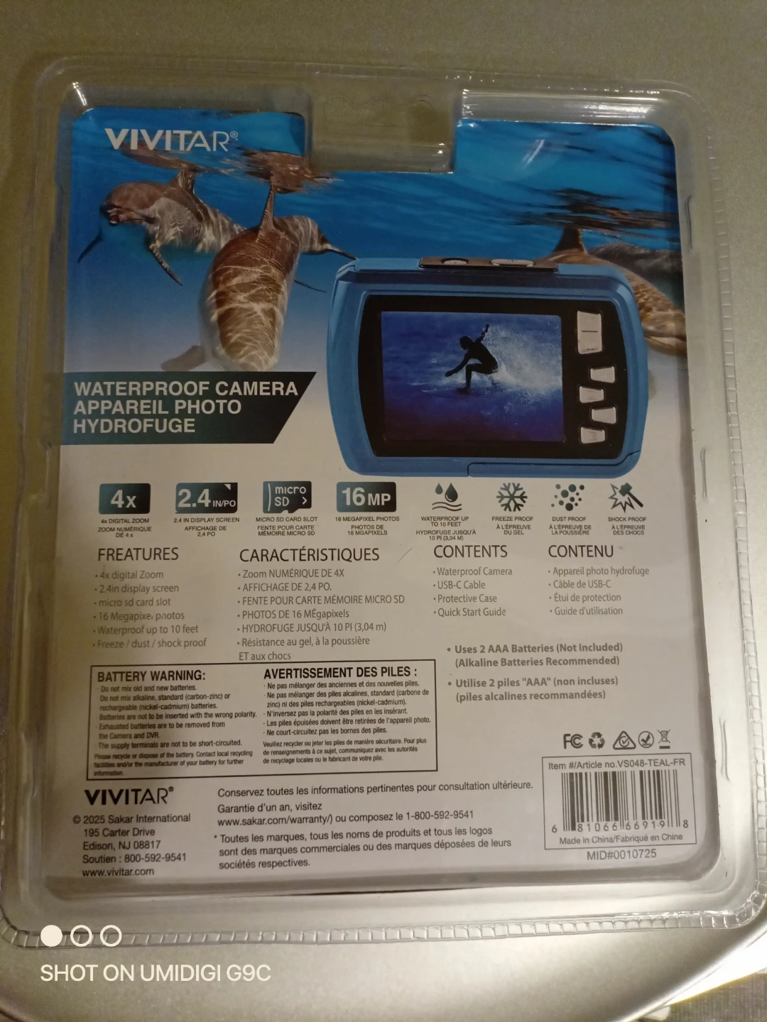 Vivitar Waterproof Digital Camera 16MP - photo 2