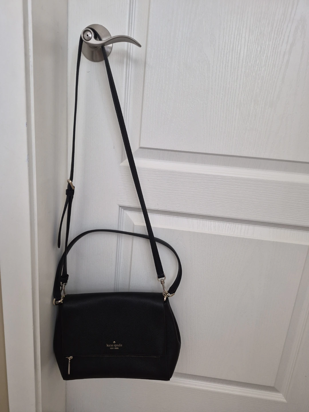 Kate Spade Black Leila Medium Leather Shoulder Bag - photo 2