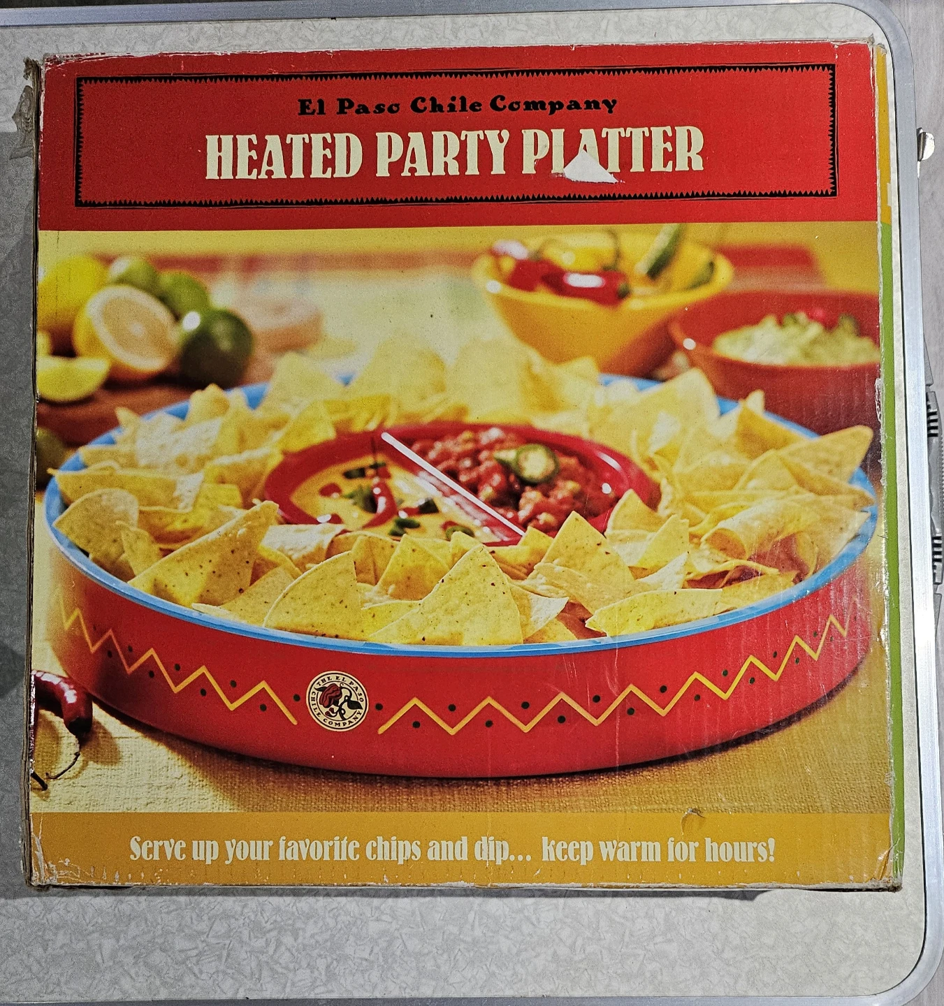 El Paso Chile Company Heated Party Platter