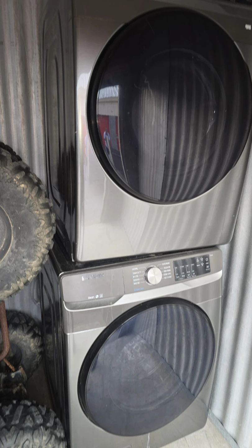 Samsung Front Load Washer and Dryer 400 obo