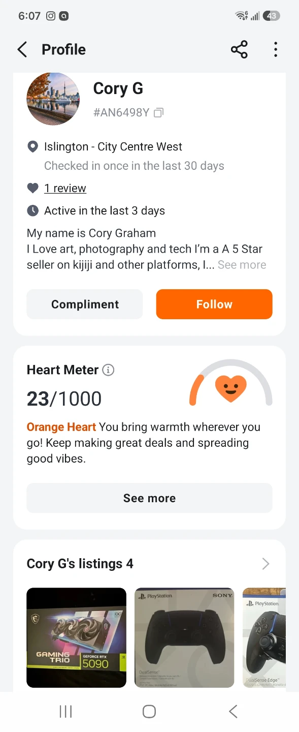 SCAMMER Sellin MSI 5090, Sony Mirrorless Camera, Asus ROG Ally