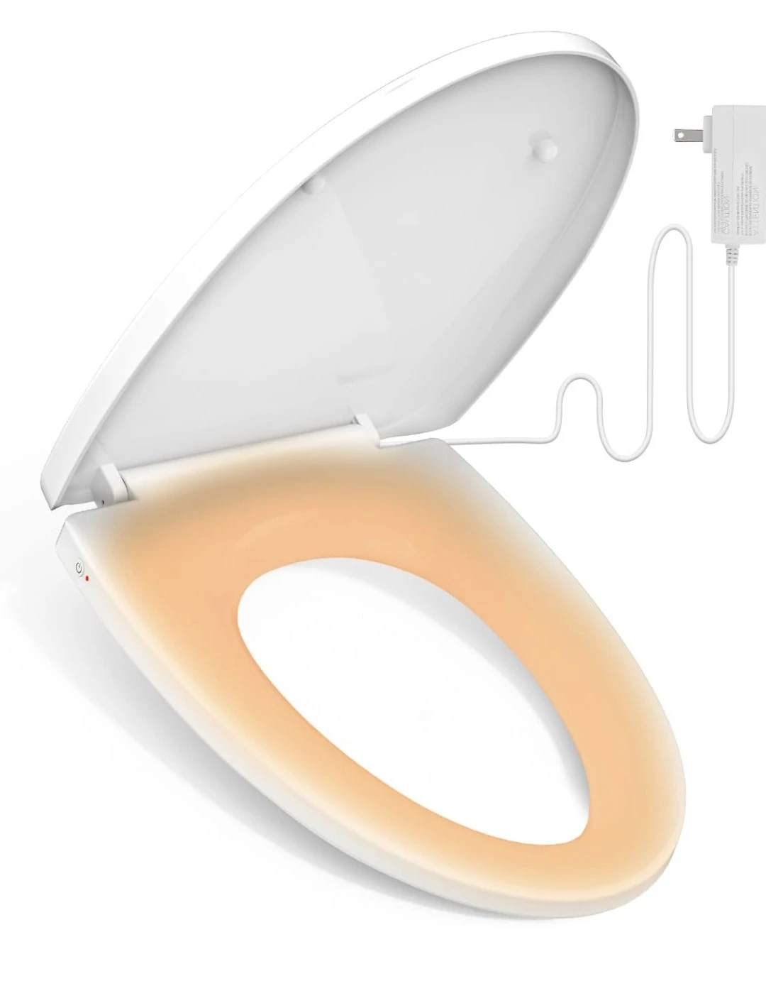 Heated Toilet Seat with Night Light