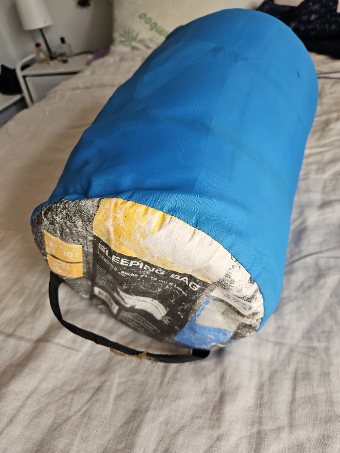Blue Sleeping Bag