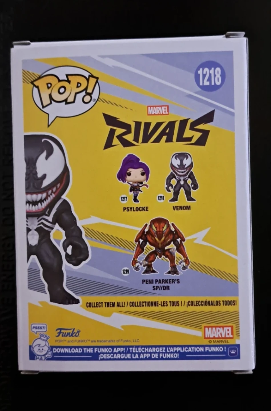 Funko Pop! Marvel Venom 1218 Vinyl Figure - photo 4