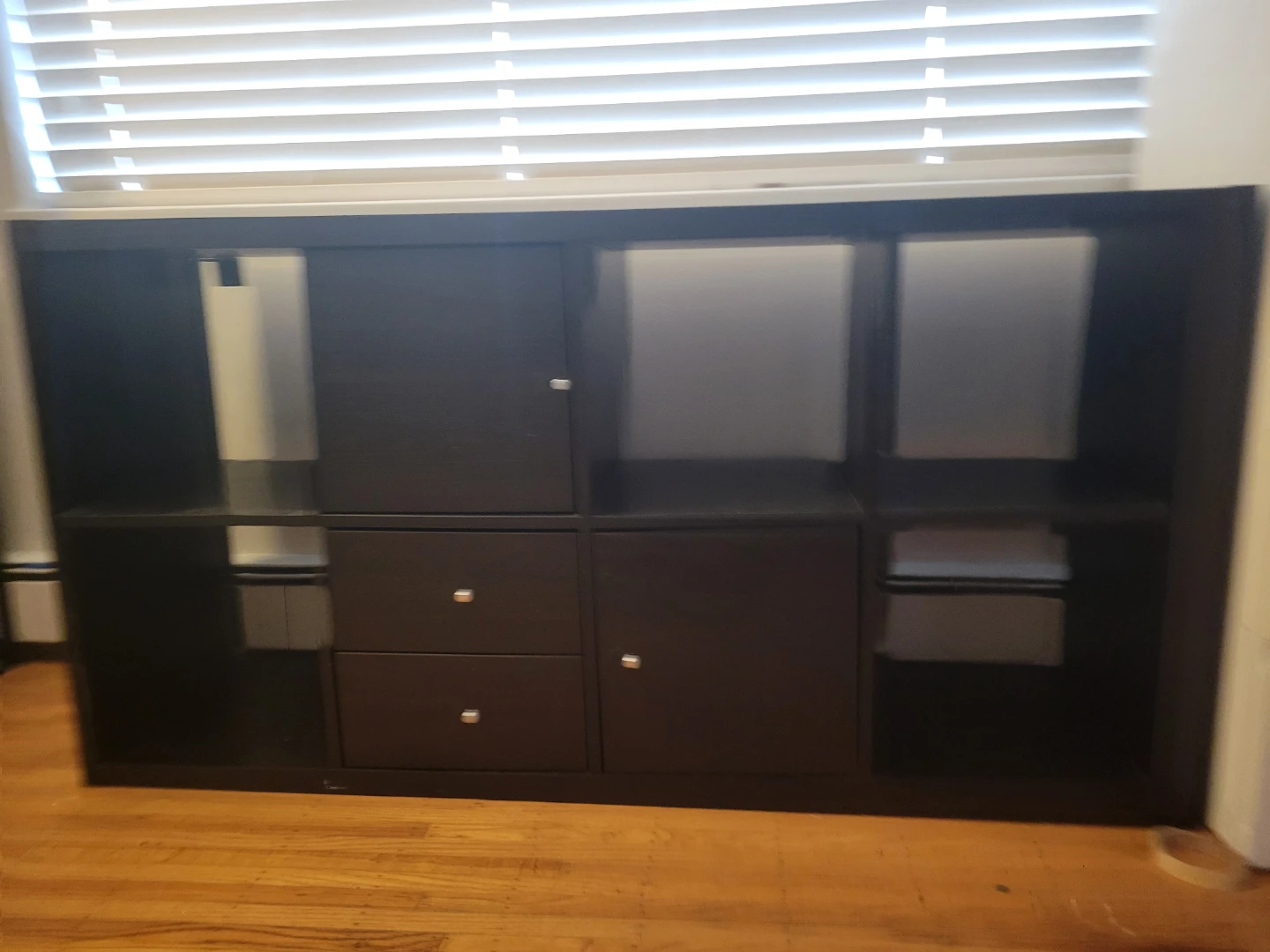 Dark Brown Storage Unit