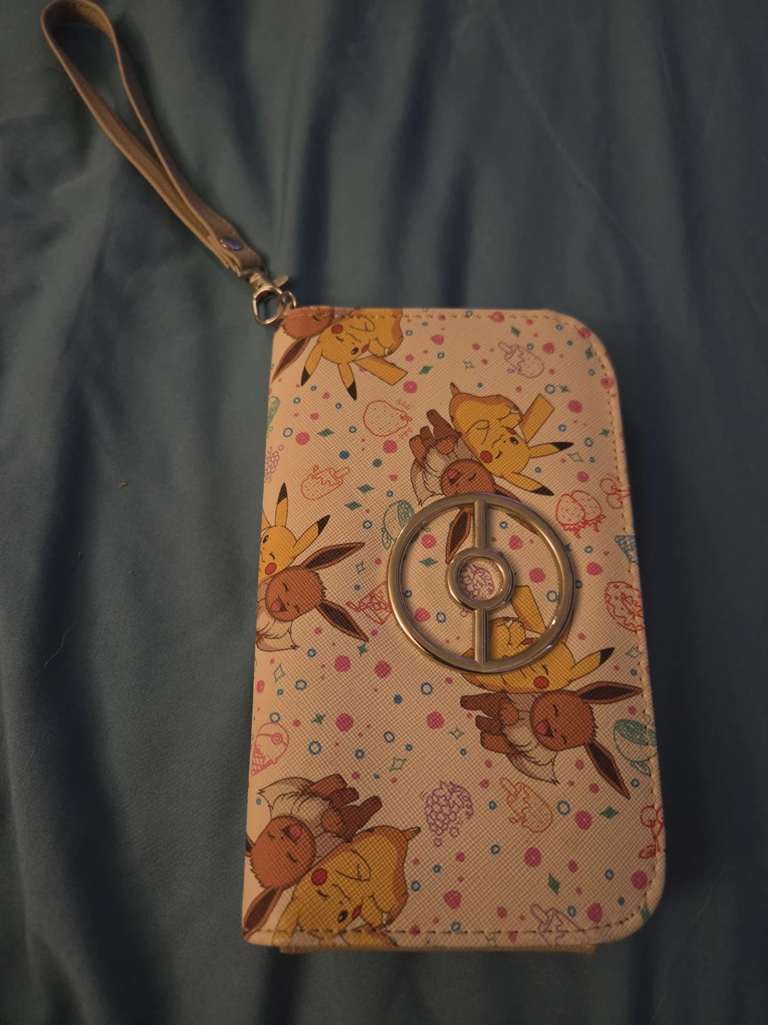 Pokémon Pikachu and Eevee Wristlet Wallet