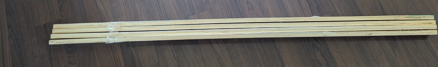 Four wooden boards (construction material) - photo 2