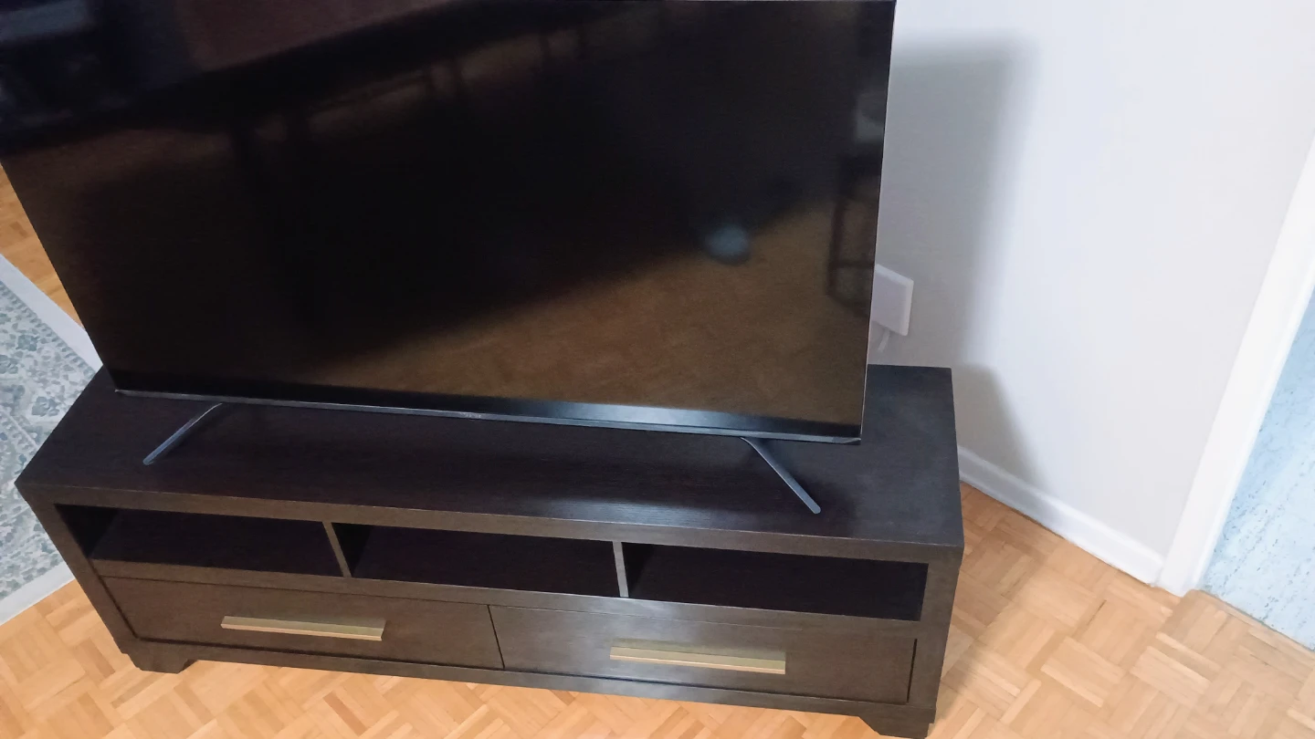 Espresso TV Stand with 2 large Drawers From The Brick - photo 3