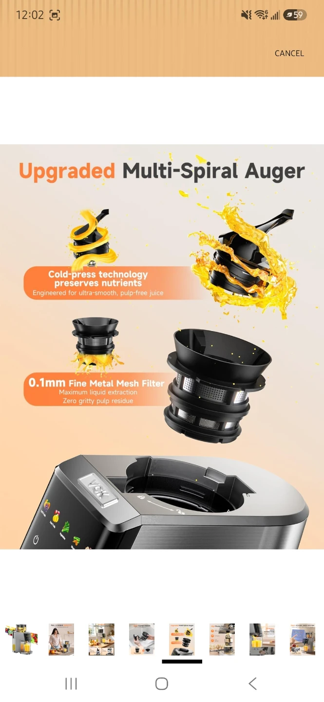 New Bestome cold press juicer model JS-8303. - photo 5
