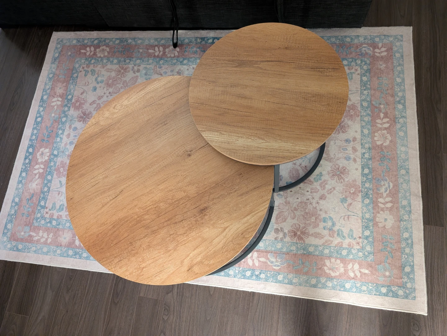 Set of 2 Nesting Coffee Tables - photo 3