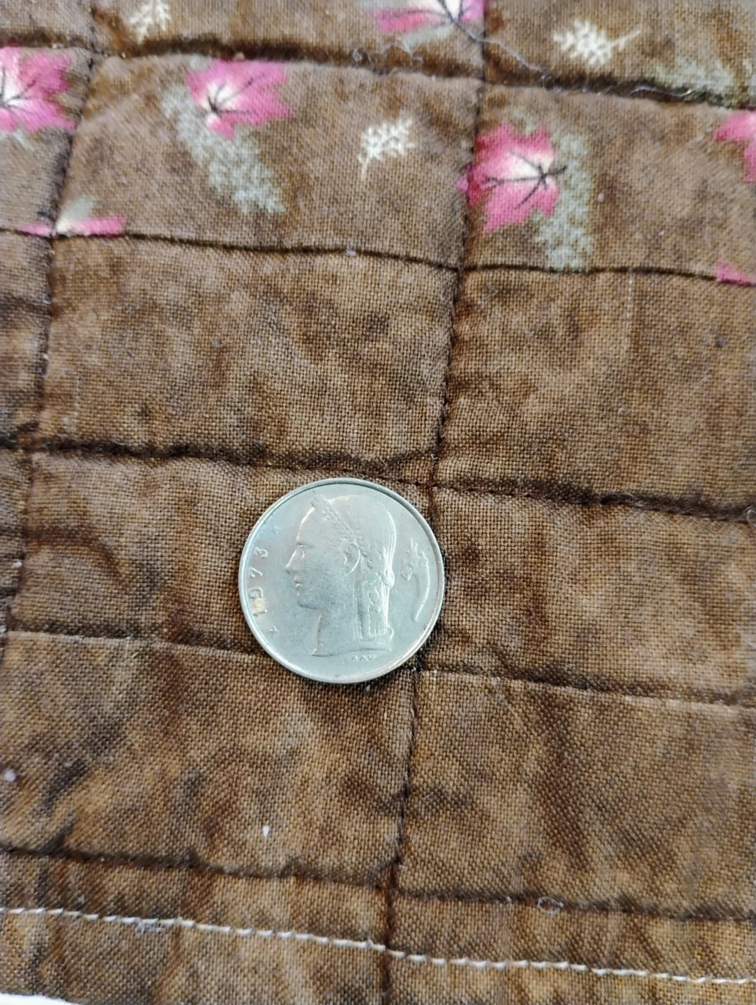 Belgium 1 Franc Coin 1973 - photo 2