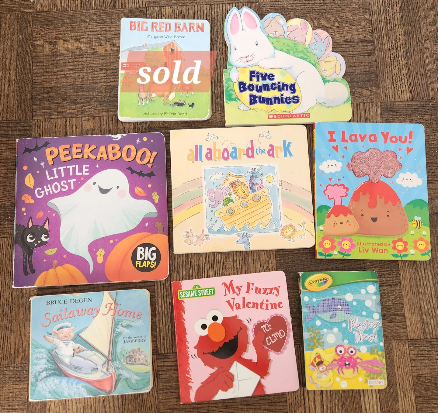 Board books lot