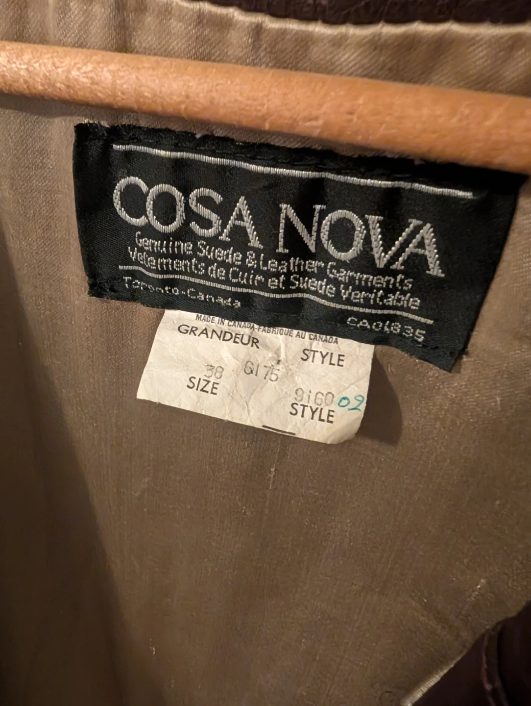 Cosa Nova Genuine Suede & Leather Duster/long coat - photo 2