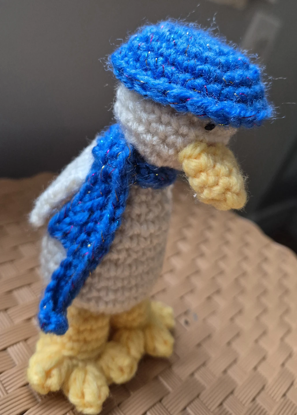 Handmade Crochet Duck Plush Toy - photo 3