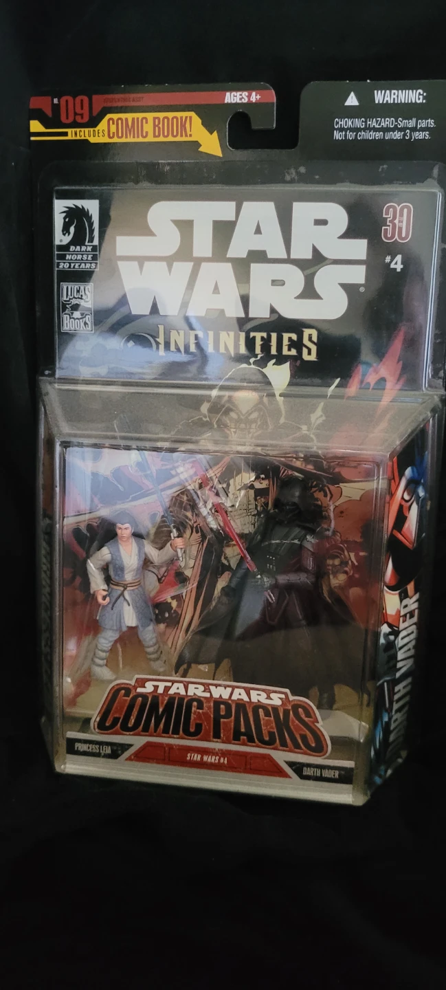 Star Wars "Infiniteities" Comic Packs  Leia & Darth Vader