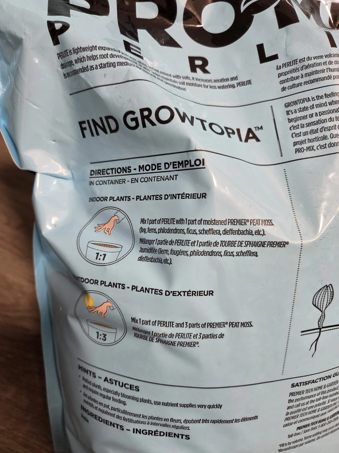 PRO-MIX Perlite Bag - photo 2