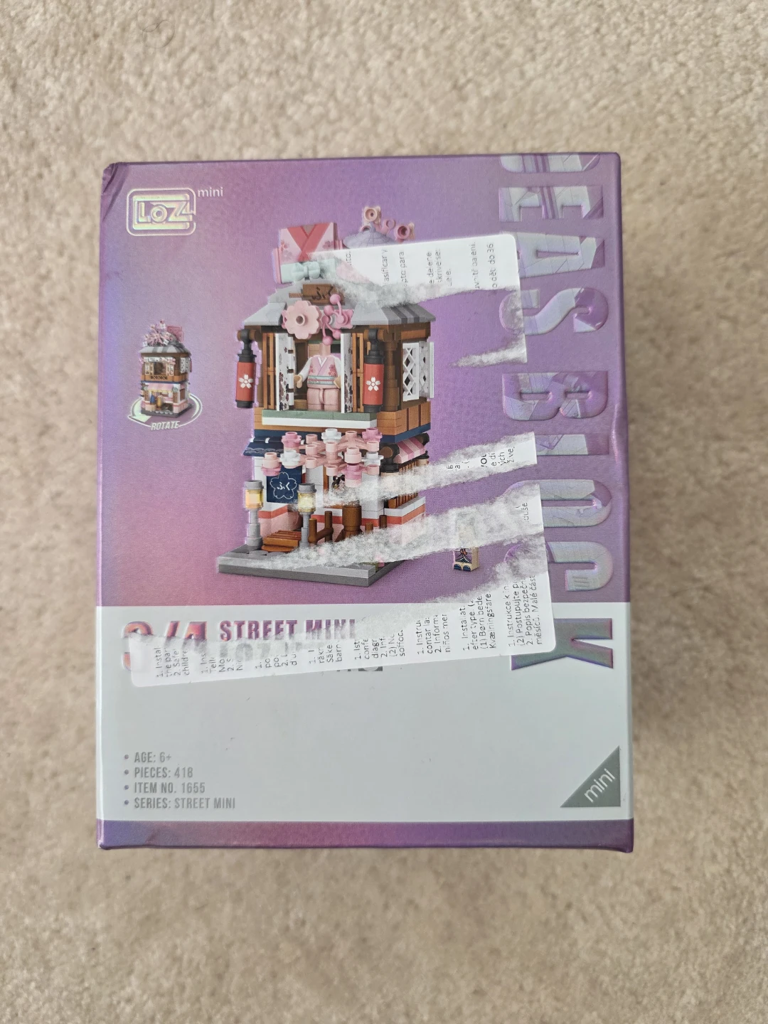 LOZ Mini Street Mini Building Block Set