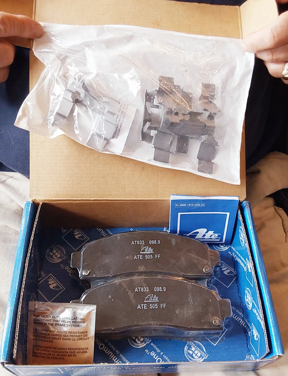 ATE AT833 Disc Brake Pads for Ford Ranger - photo 3