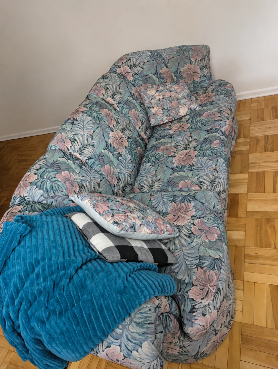 Floral pattern chaise lounge - photo 2