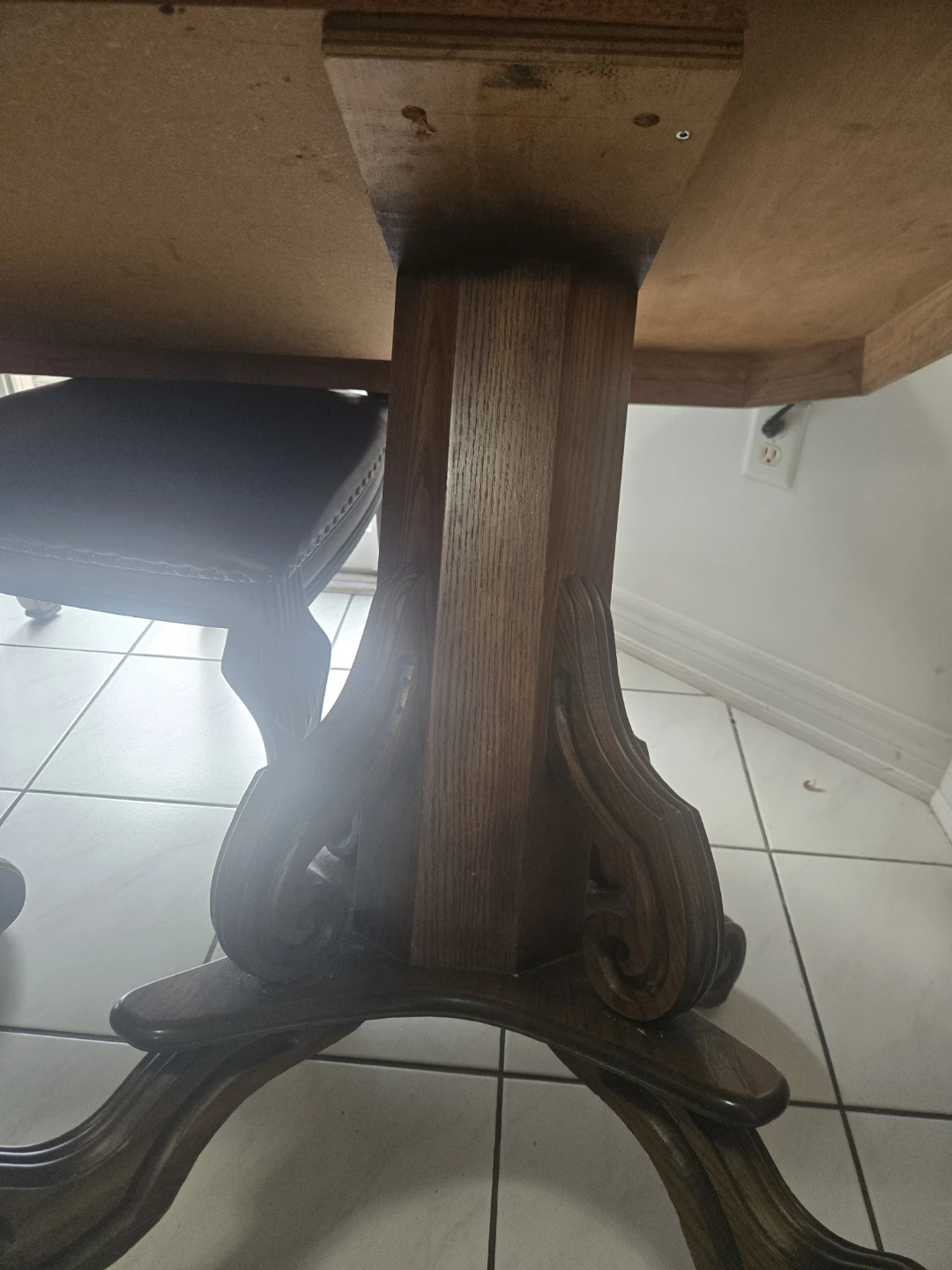 Solid wood dining table - photo 5