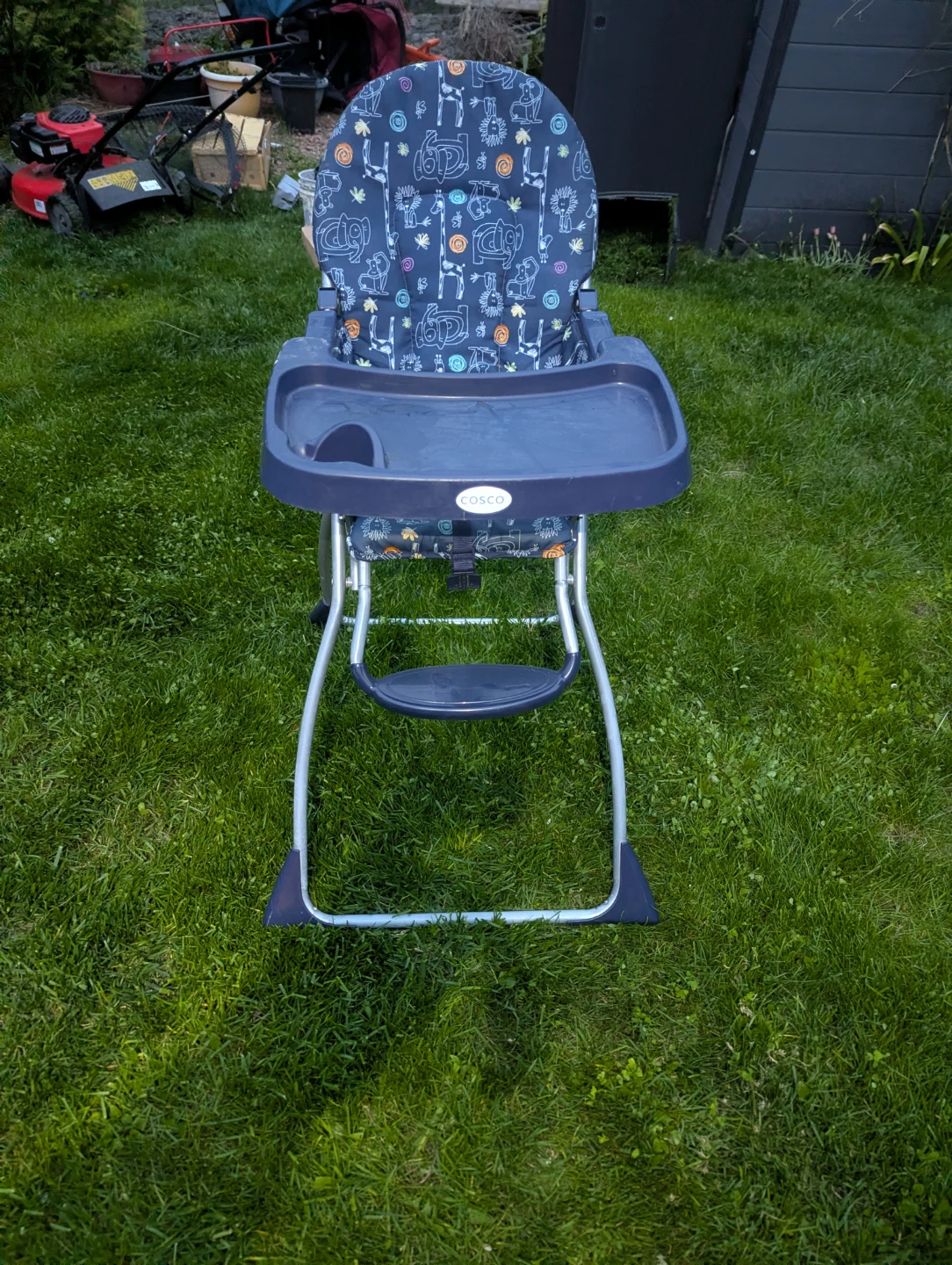 Cosco High Chair with Safari Print
