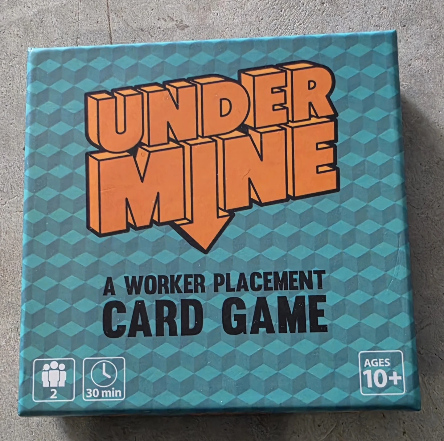Under Mine Worker Placement Card Game