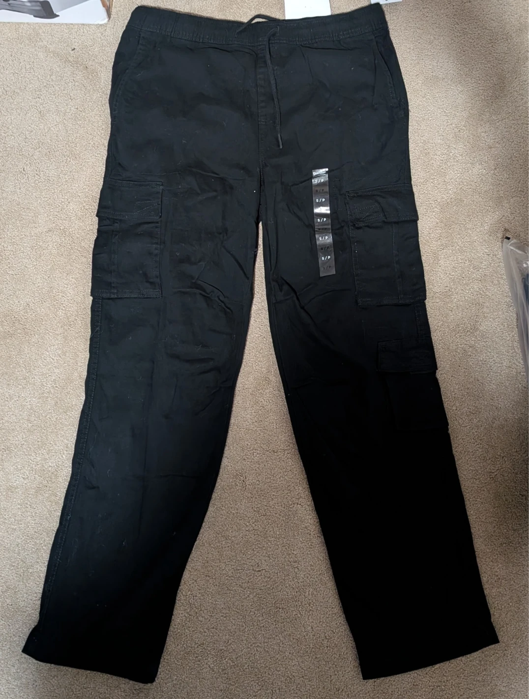 Black Cargo Pants