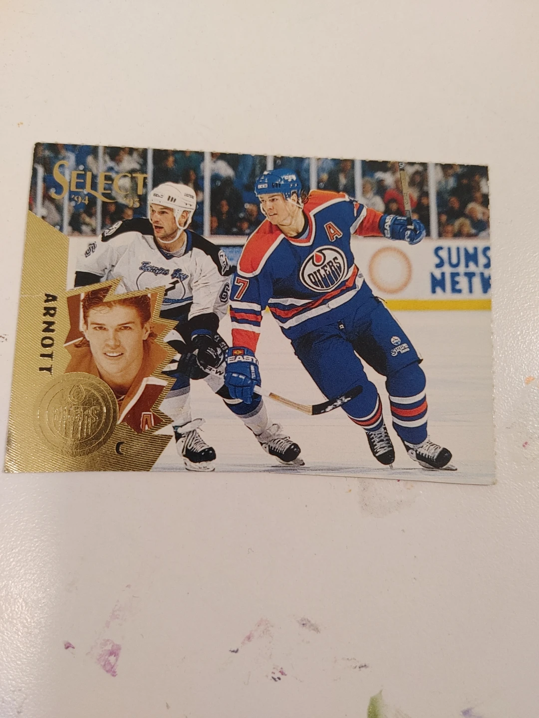 1994-95 Select Hockey Card - Arnott