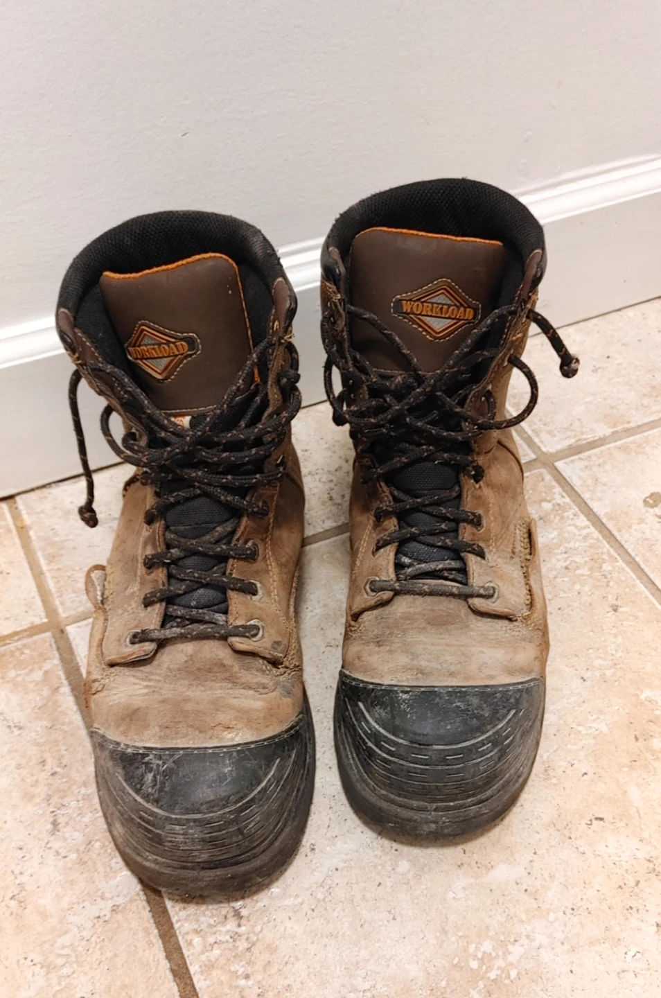 Men's Steel Toe Work Boots size 10