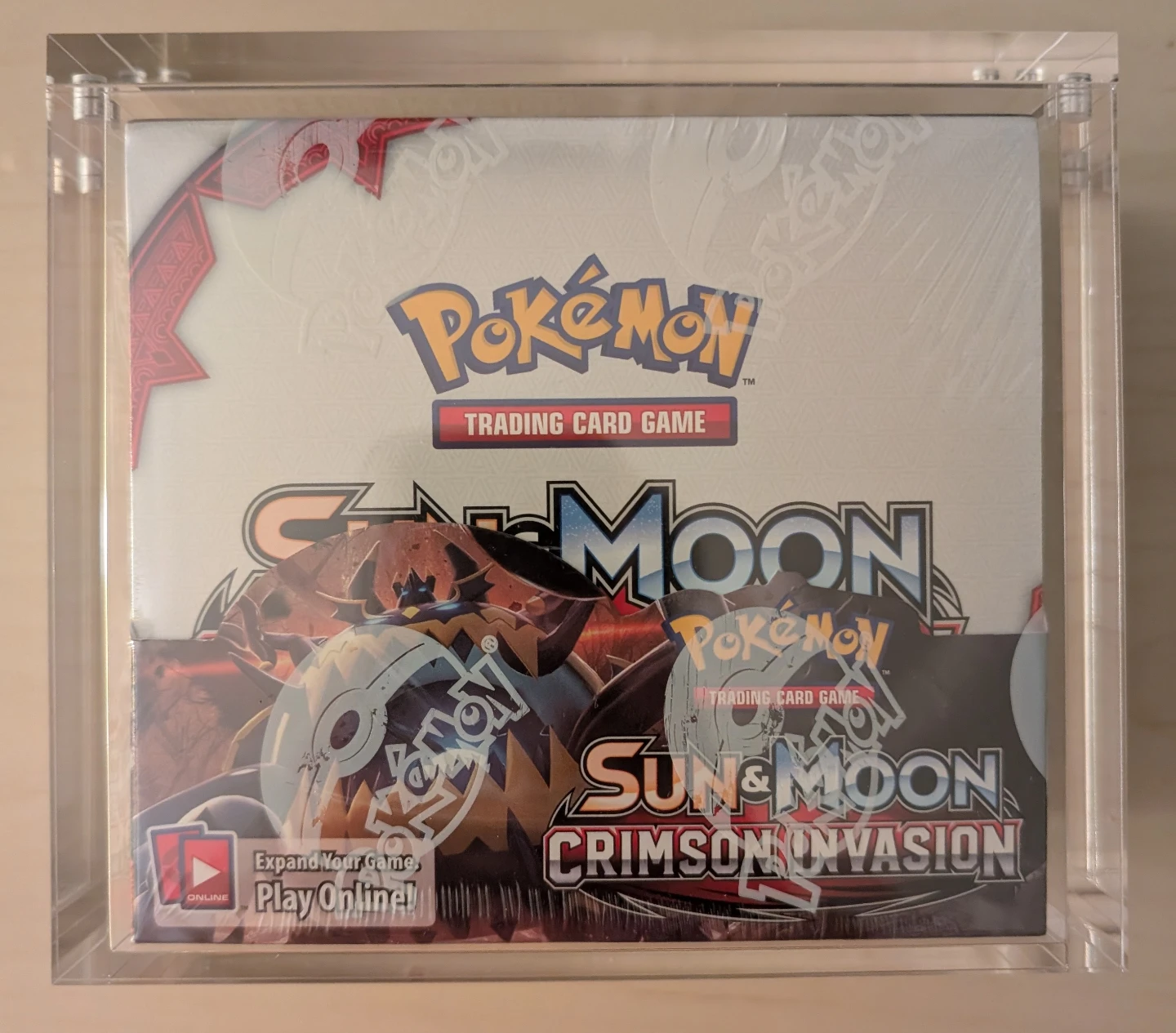 Pokemon Sun & Moon Crimson Invasion Booster Box