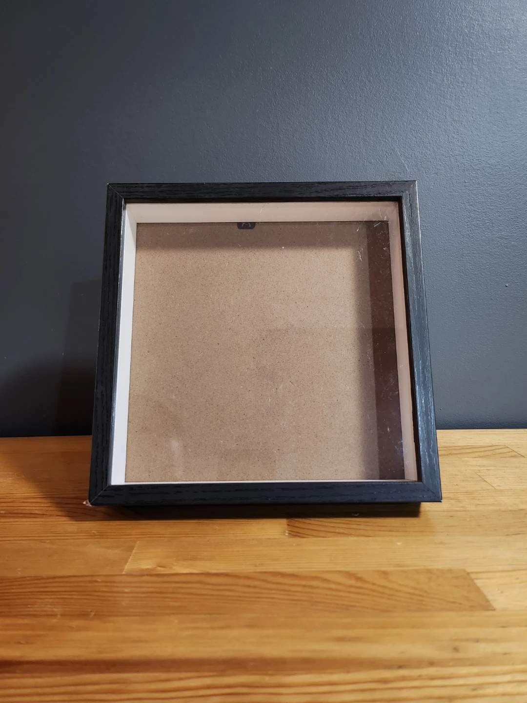 Shadow Box Square Picture Frame Black - photo 4