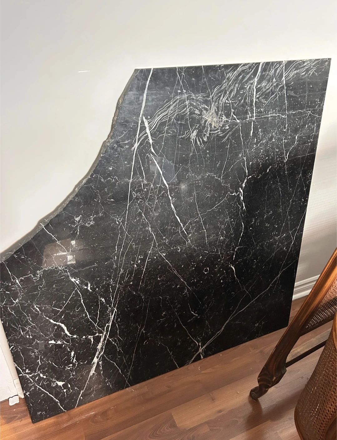 Black Marble Slab - (WAS) Large 5'x5' - photo 2
