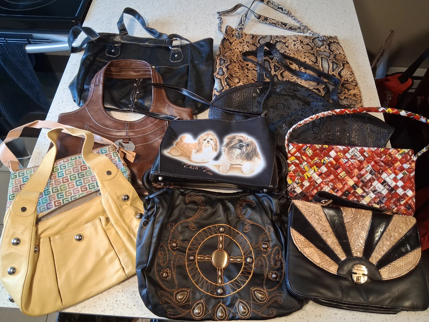 Collection of purses
