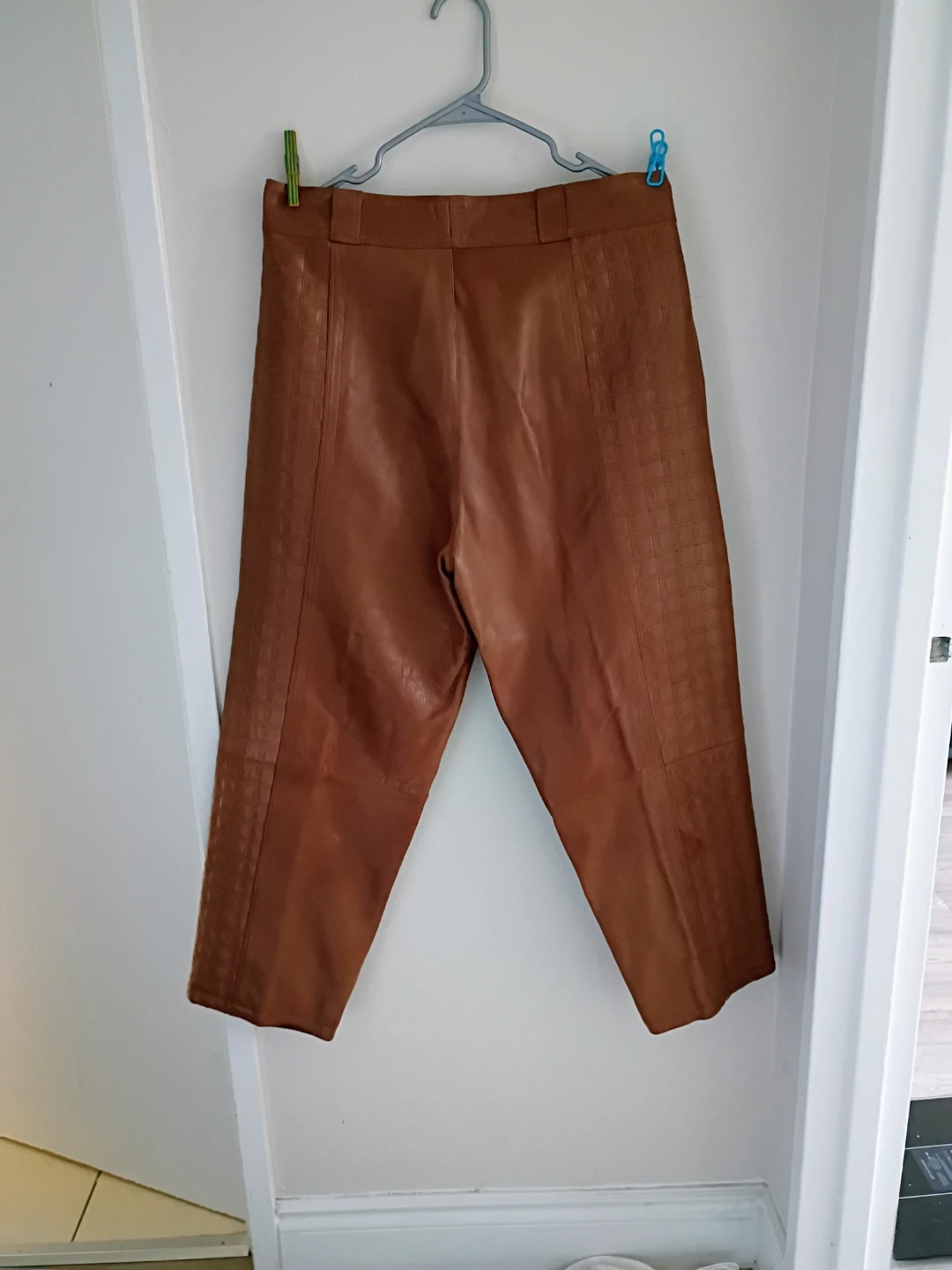 Vintage Versace women's leather pants - photo 5