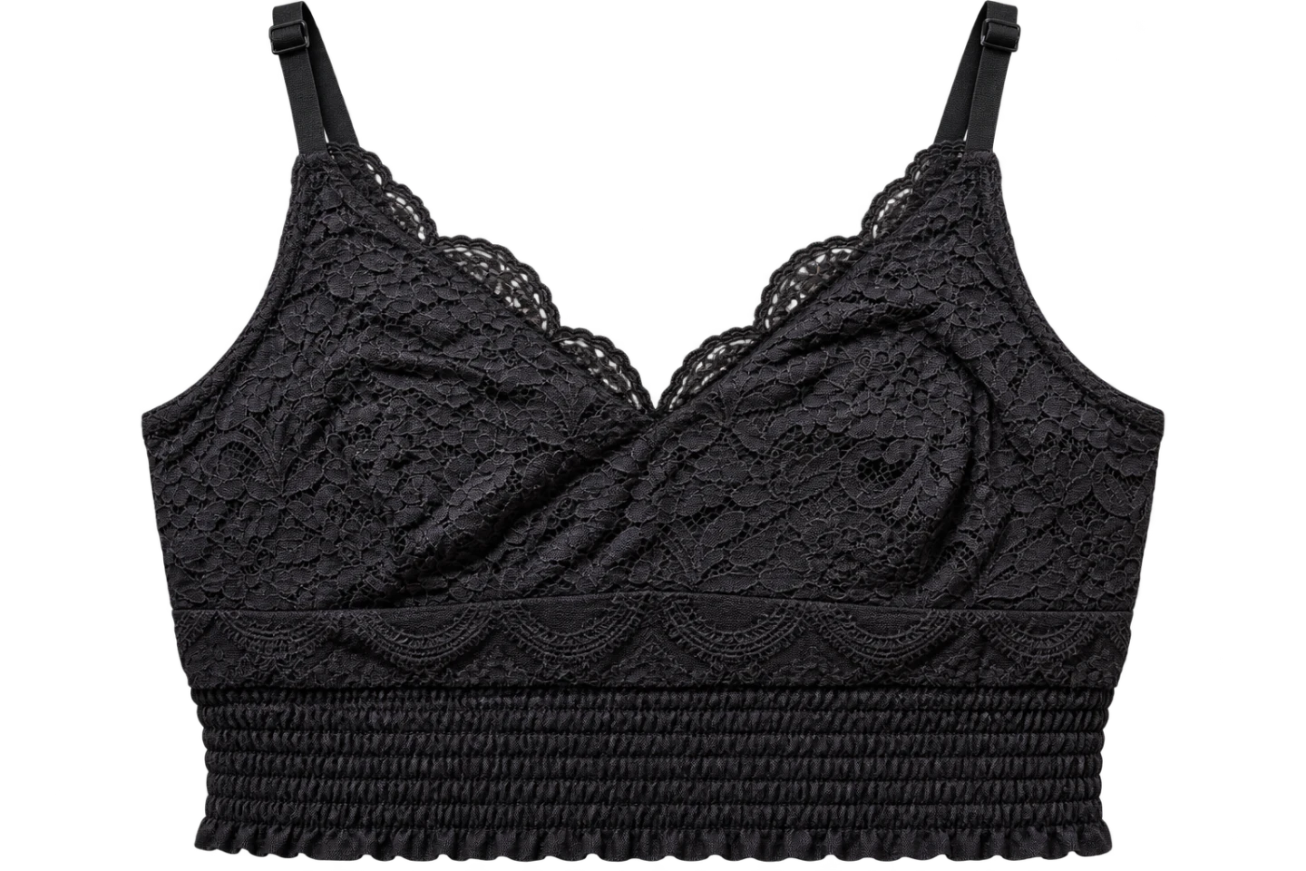 Torrid Black Lace Bralette - Size 1 - photo 3