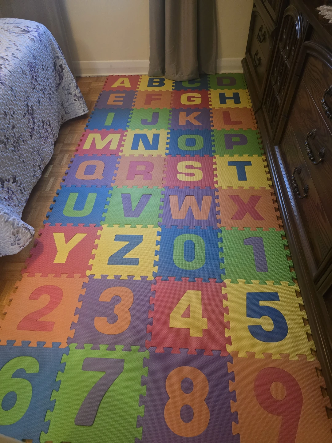 Alphabet & Number Foam Floor Mats - photo 2