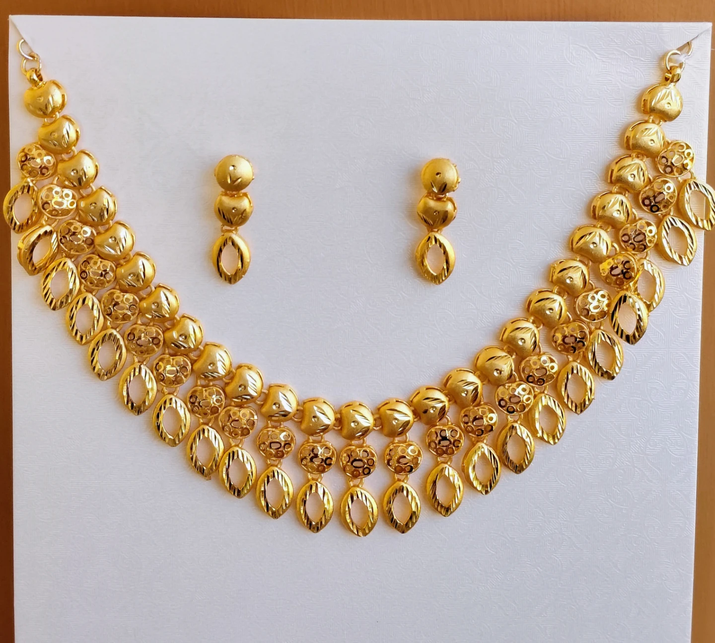 Dubai Turkish model 3 row necklace - photo 2