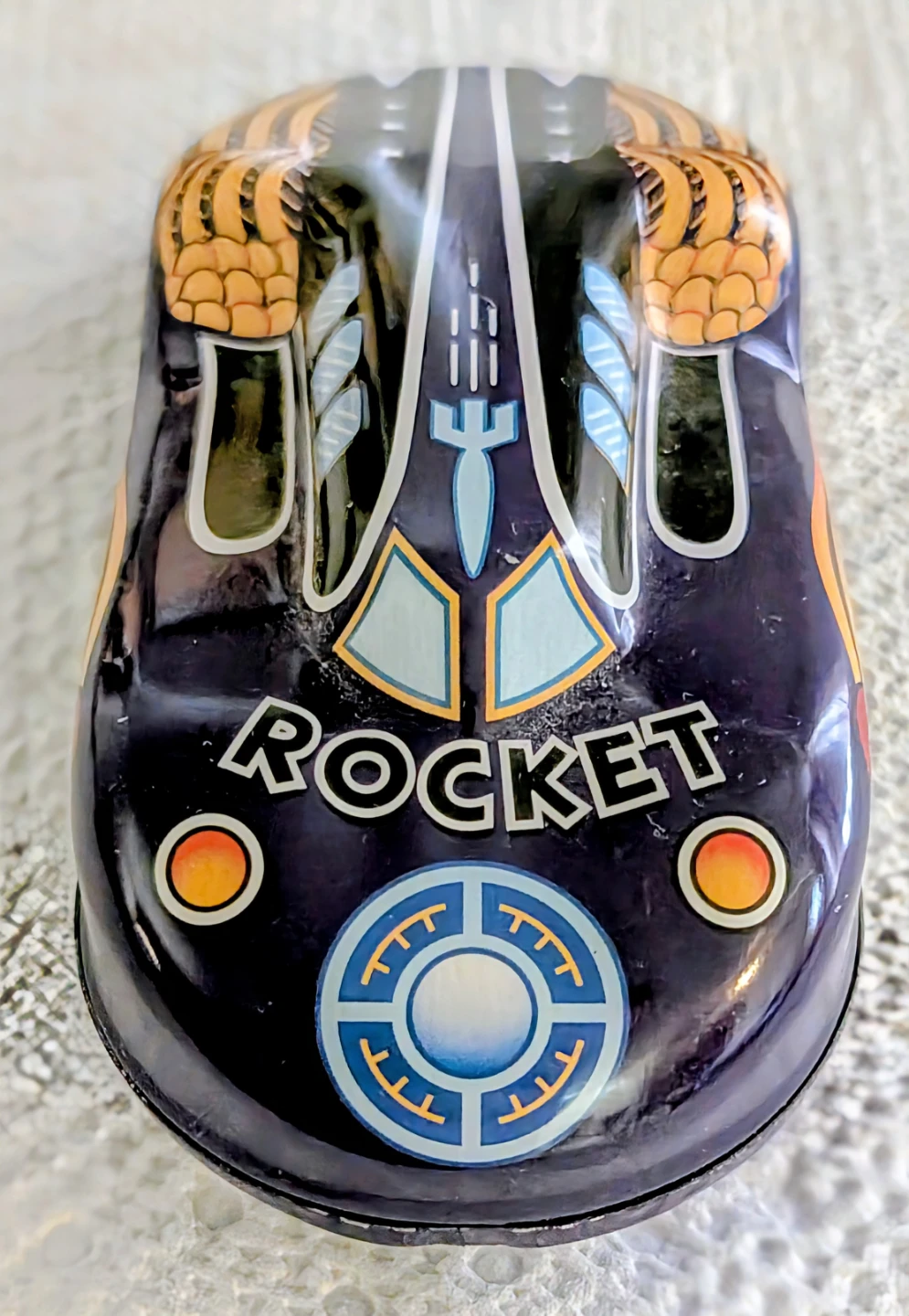 Schylling Rocket Tin Toy Car