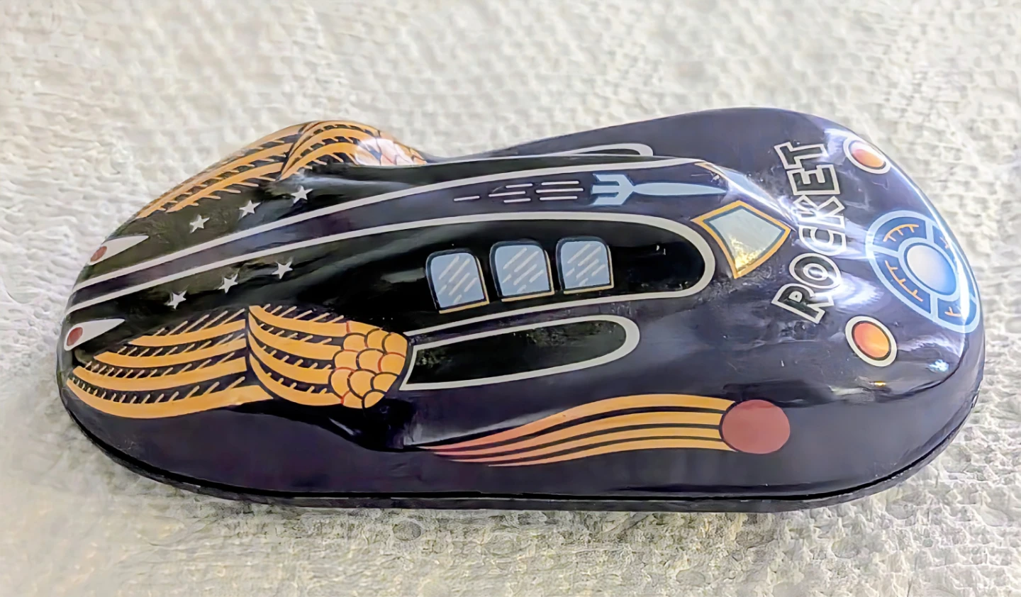 Schylling Rocket Tin Toy Car - photo 2