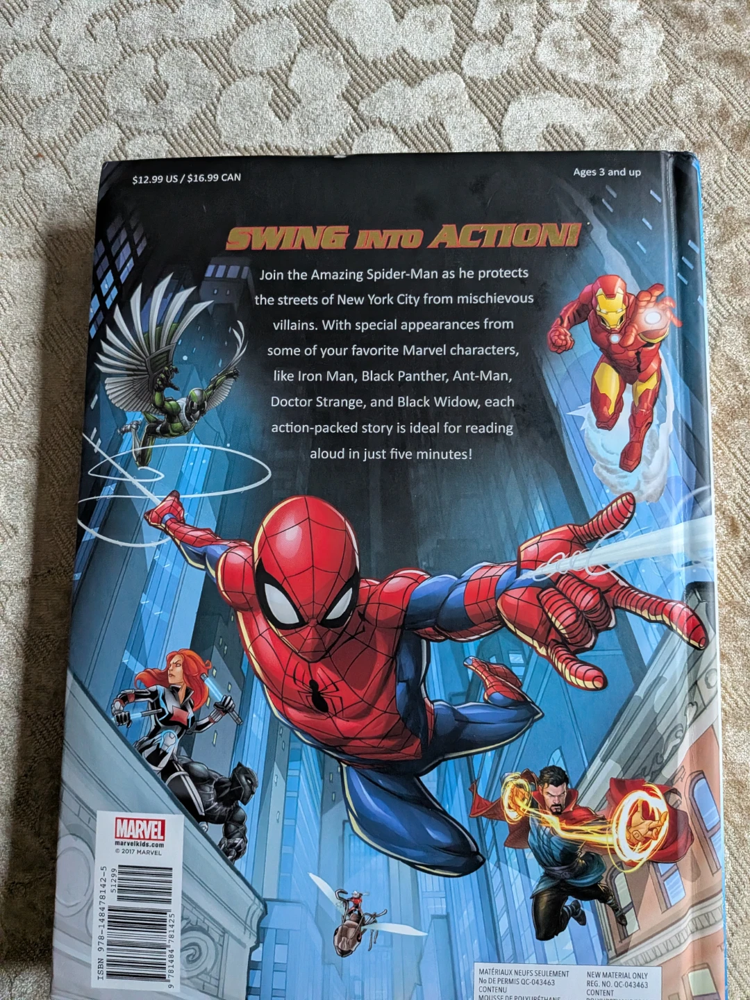 Marvel 5-Minute Spider-Man Stories Book - photo 2