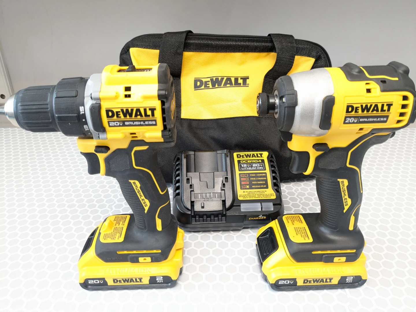 20V Max DeWalt ATOMIC Brushless Contractor Set