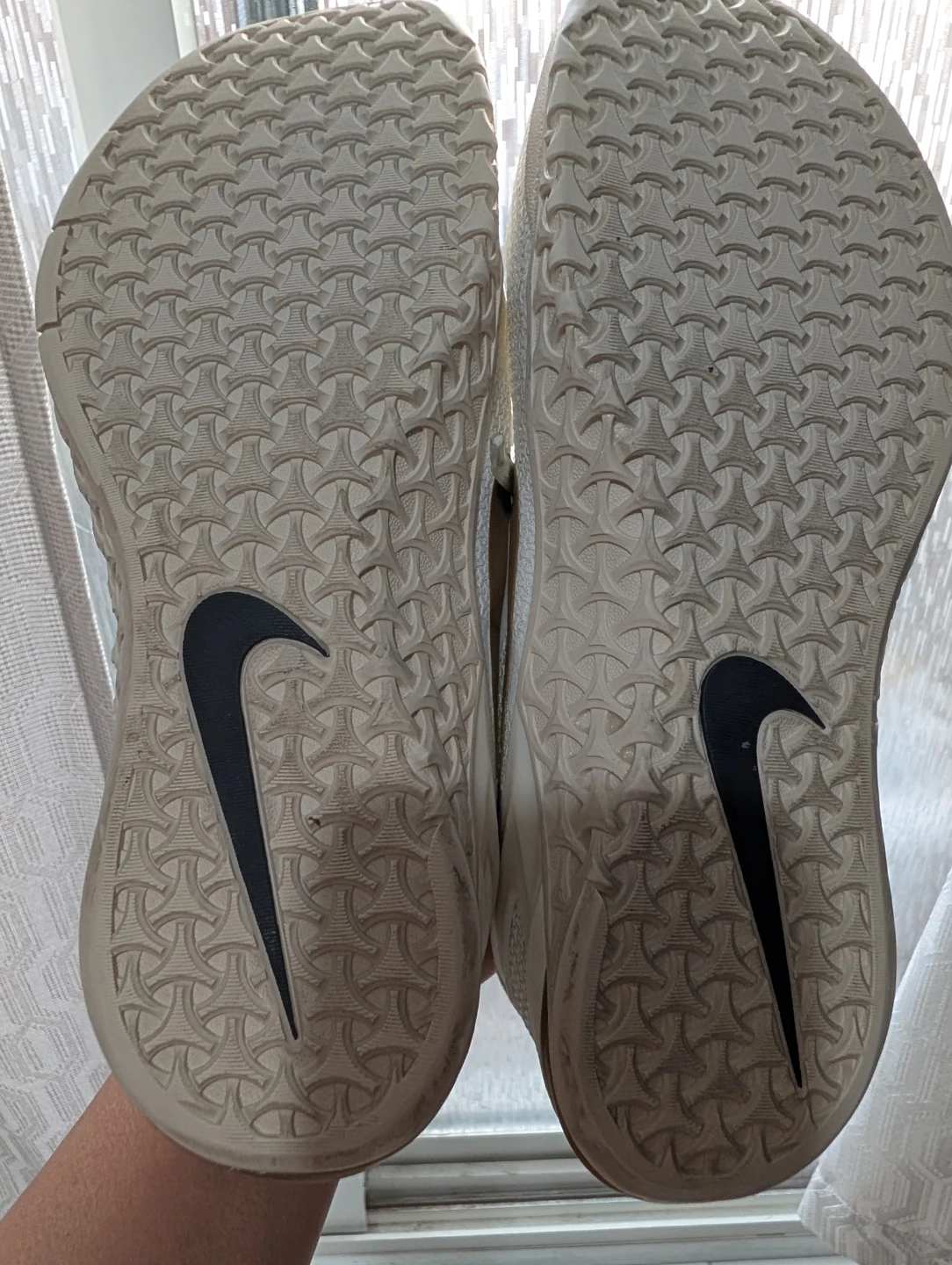 Nike Metcon White Gold Training Shoes - photo 4