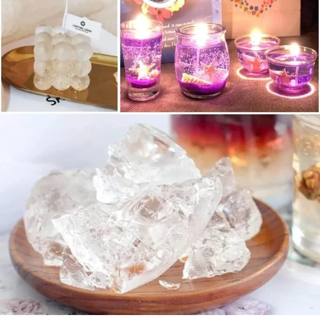 Clear Gel Wax for Candle Making - 5lb - photo 4