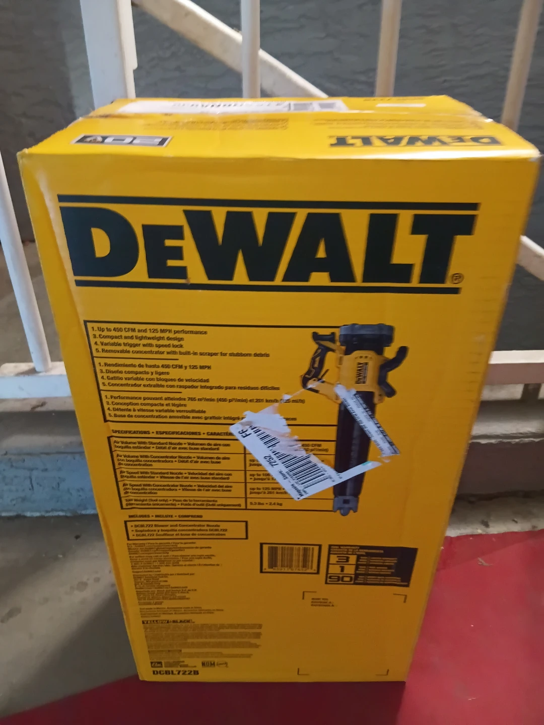 NEW DeWalt 20V MAX Handheld Axial Blower - photo 2