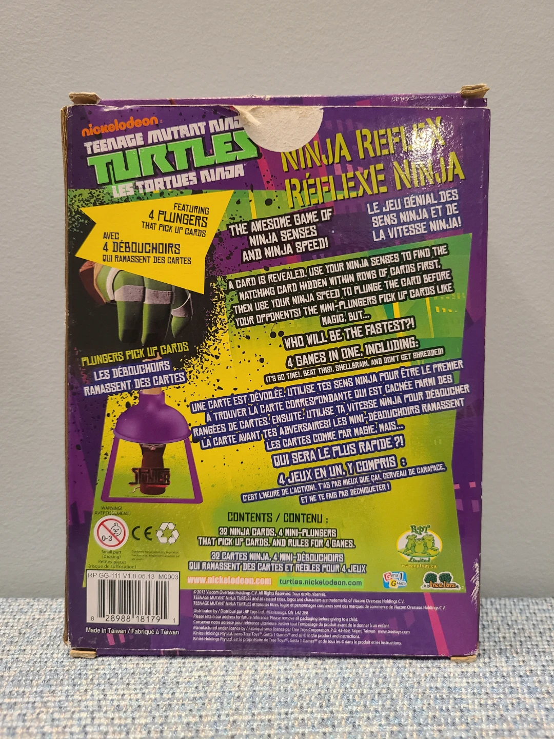 Teenage Mutant Ninja Turtles Ninja Reflex Card Game - photo 2