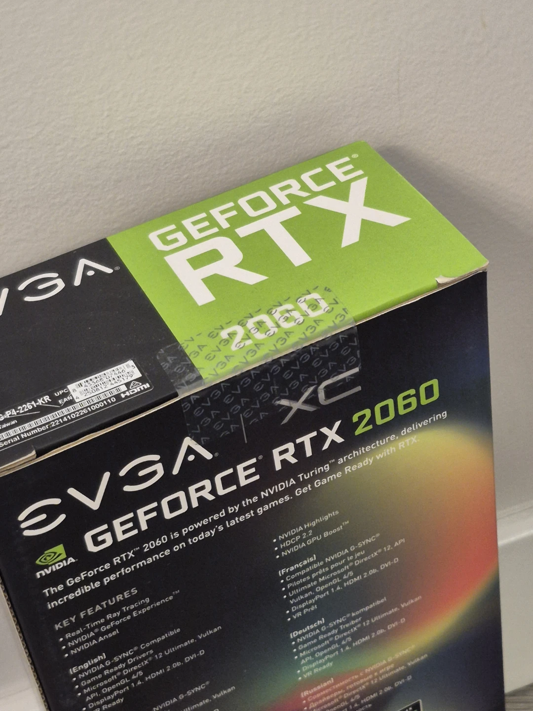 EVGA GeForce RTX 2060 XC BLACK GAMING Graphics Card - photo 2