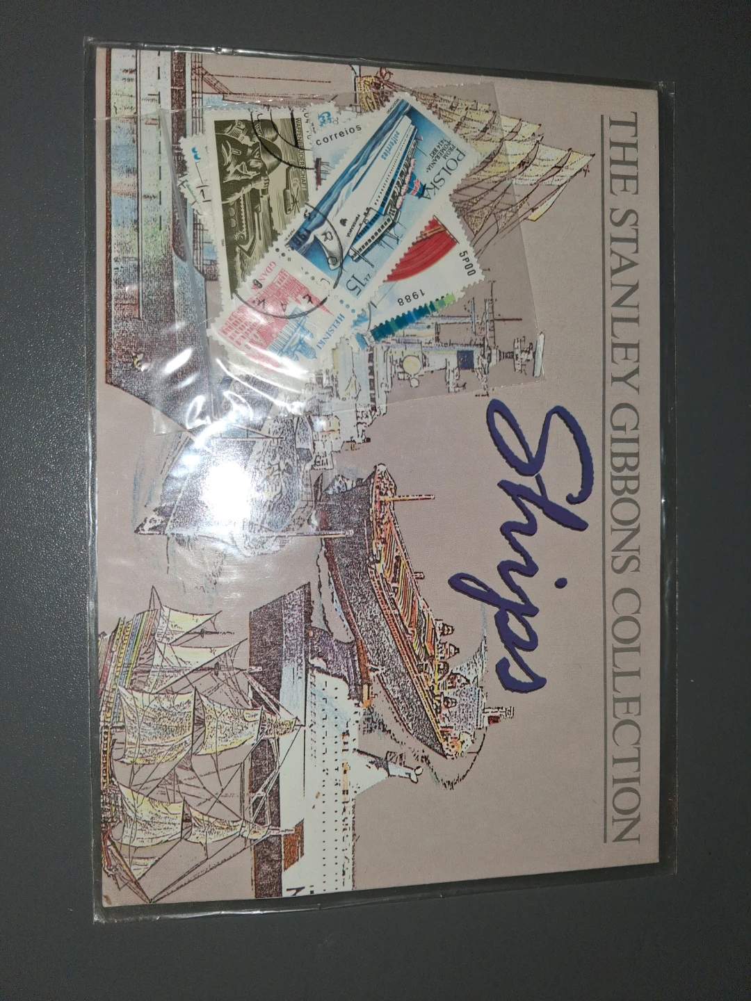Stanley Gibbons Ships Collection Stamp Album
