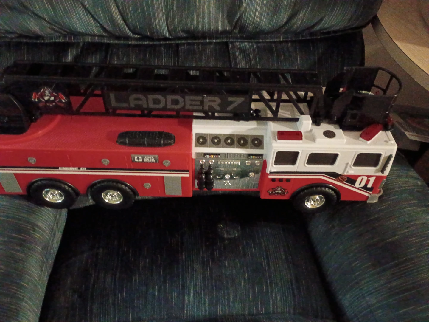 Toy Fire Truck Ladder 7