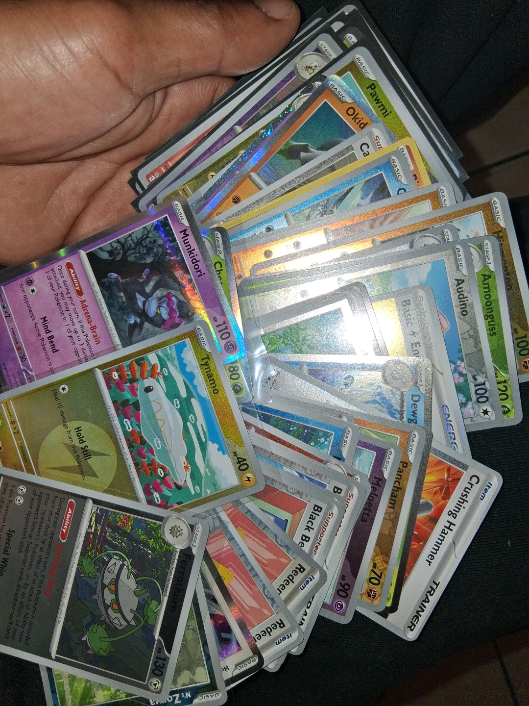 Assorted Pokemon Trading Cards