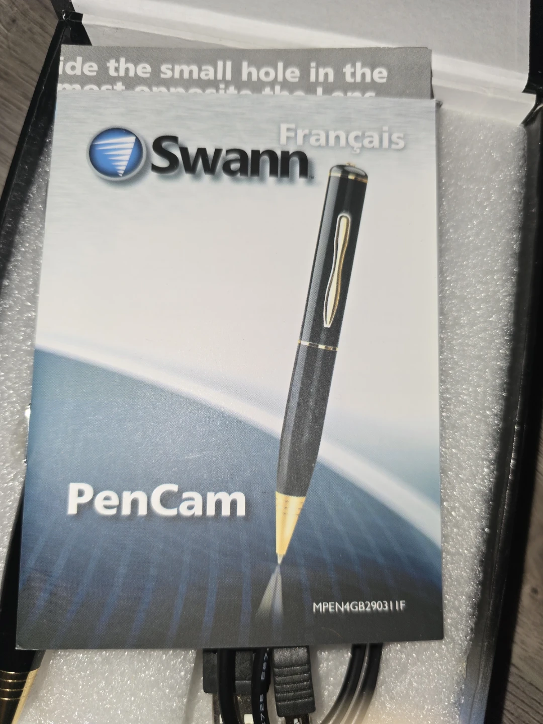 New Swann PenCam Mini Video Camera & Recorder SWVD-PEN4GB